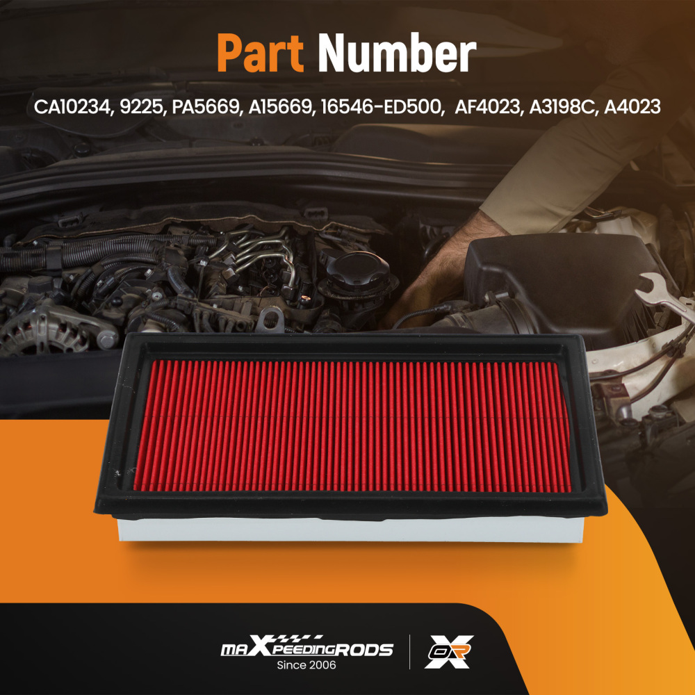 Air Filter compatible for Chevrolet City Express 2015-2018 9225 PA5669 16546-ED500