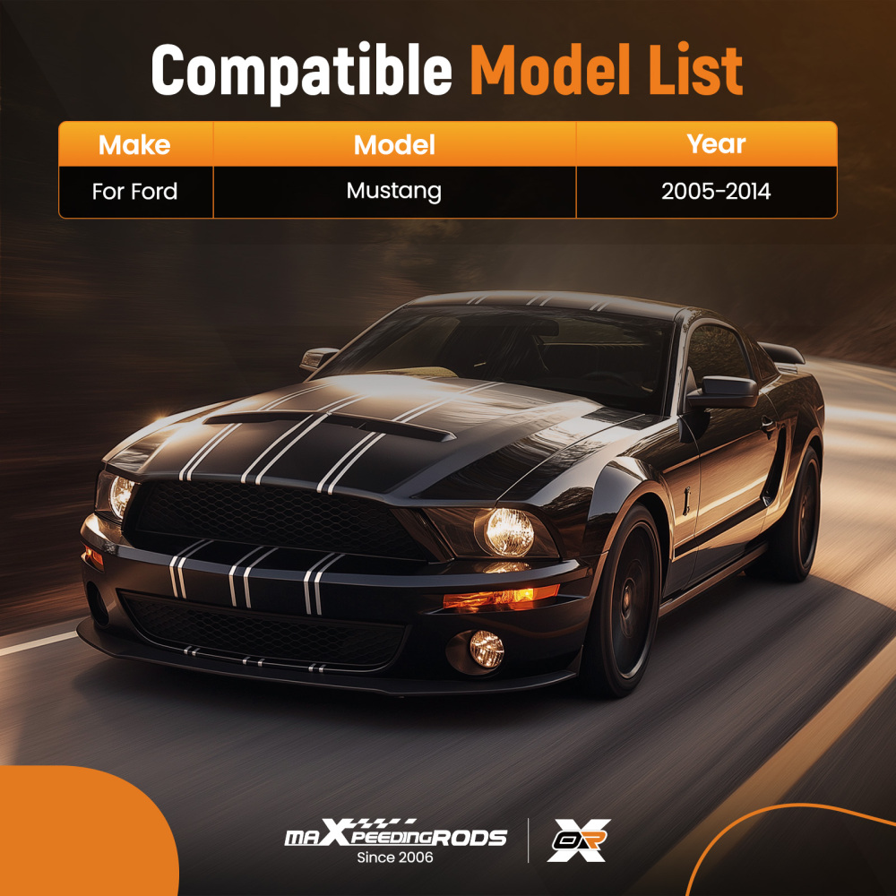 Air Filter compatible for Ford Mustang 05-14 CF10370 AFC1312 High-Efficiency Front