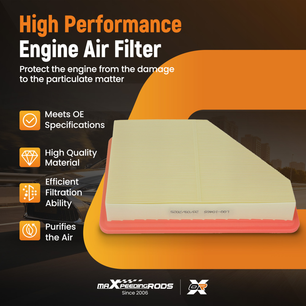 Air Filter compatible for Chevrolet Equinox 2.4L 2010-2017 25899727 A36131 PA6131