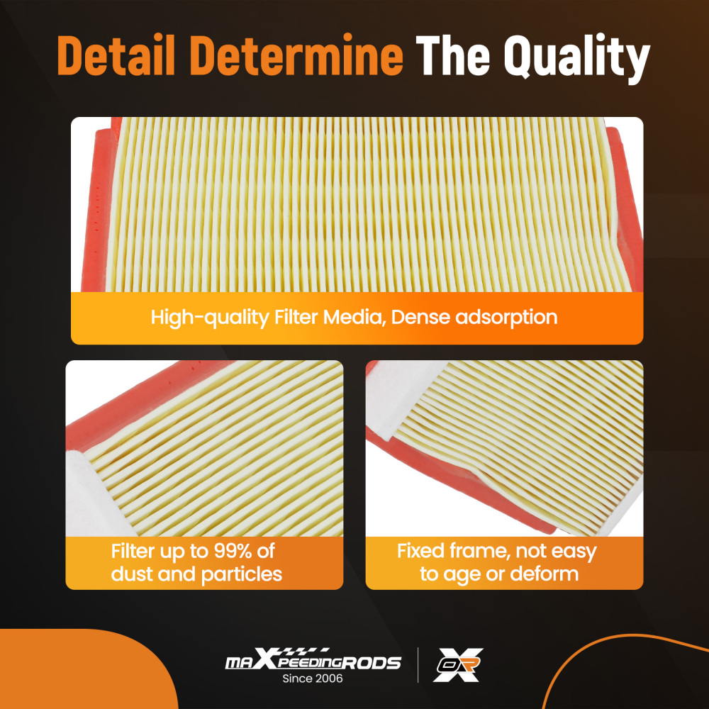 2Pcs Engine Air Filter compatible for INFINITI EX35/EX37 2008-2013 CA10544 A4038