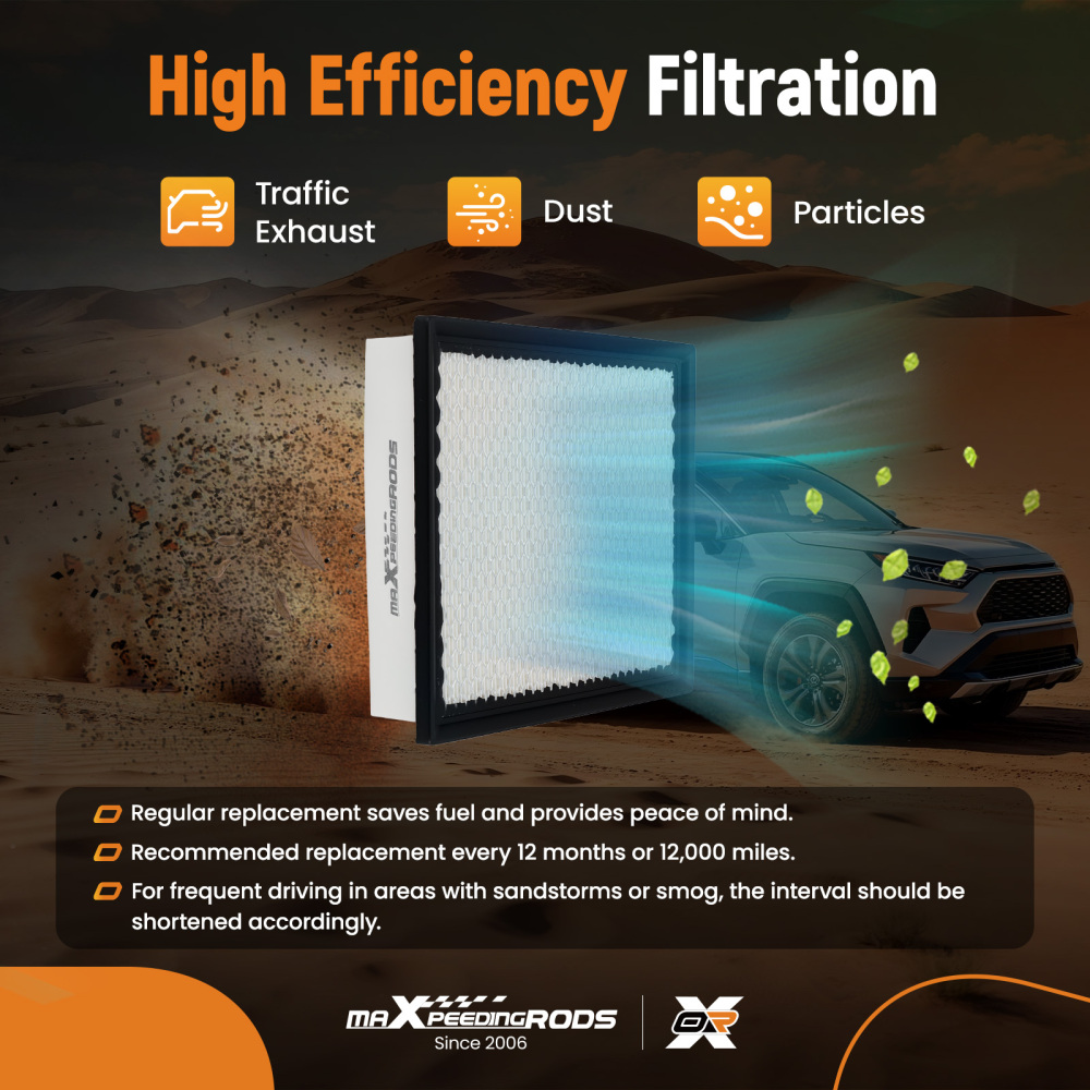 Engine Air Filter compatible for Jeep Grand Cherokee 5.7L 2011-2021 04861756AA 4861756AA