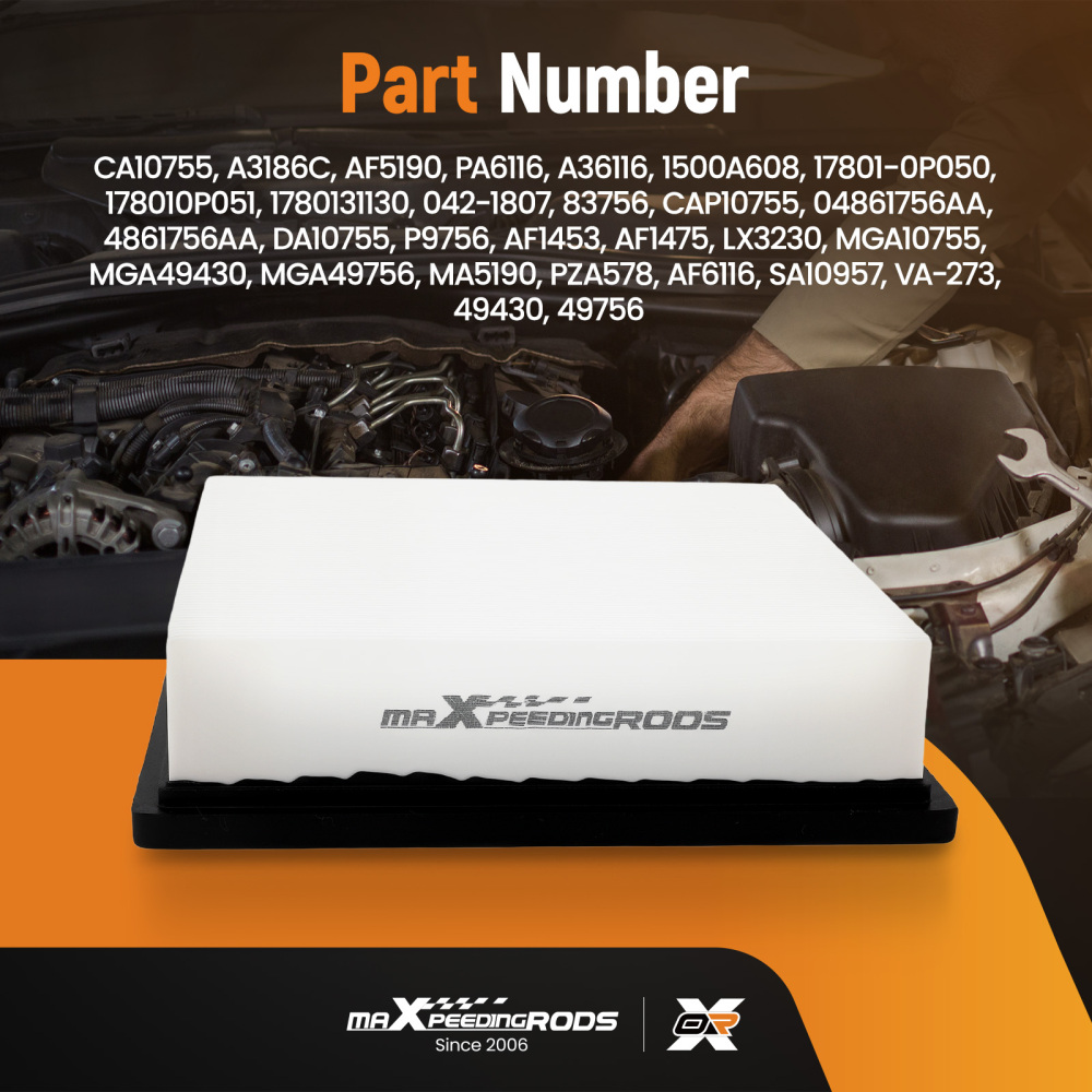 Engine Air Filter compatible for Jeep Grand Cherokee 5.7L 2011-2021 04861756AA 4861756AA