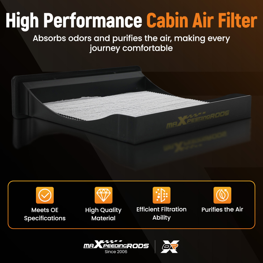 CF10930 Activated Carbon Cabin Air Filter compatible for Subaru Crosstrek/XV 2013-2017
