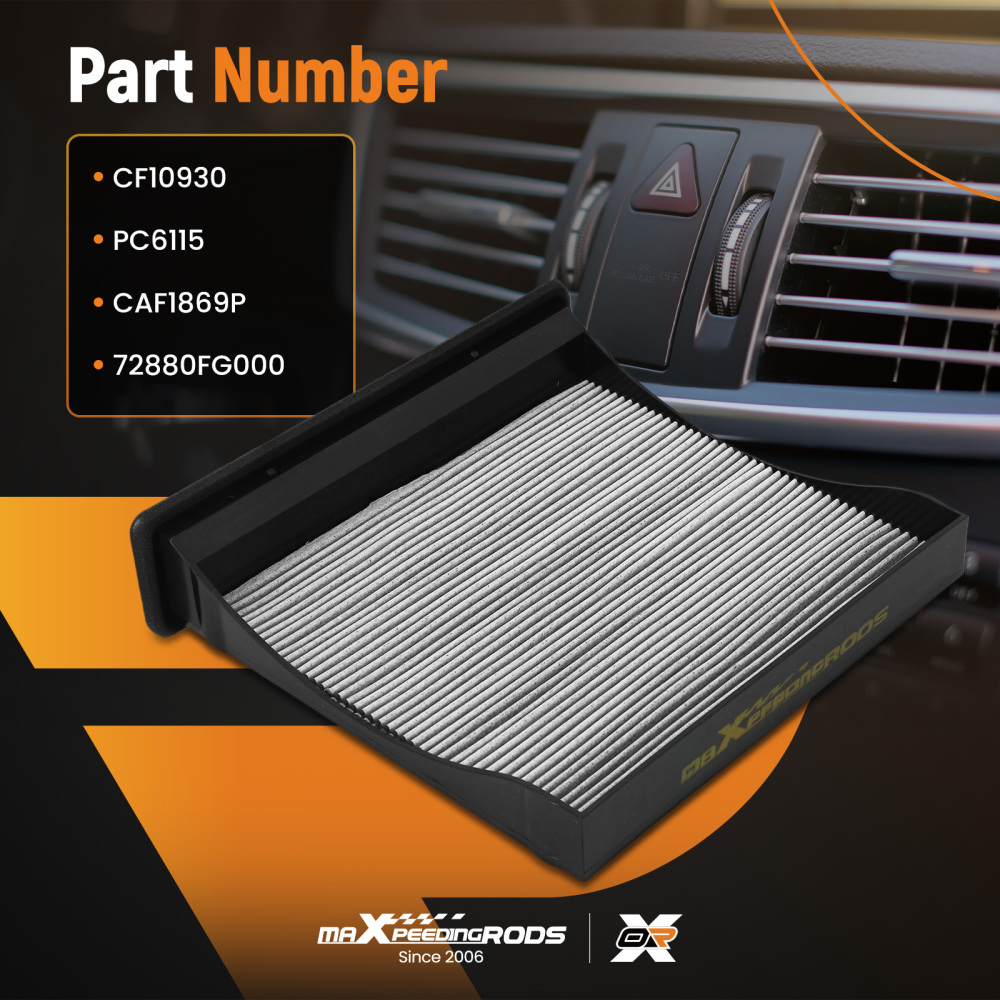 CF10930 Activated Carbon Cabin Air Filter compatible for Subaru Crosstrek/XV 2013-2017