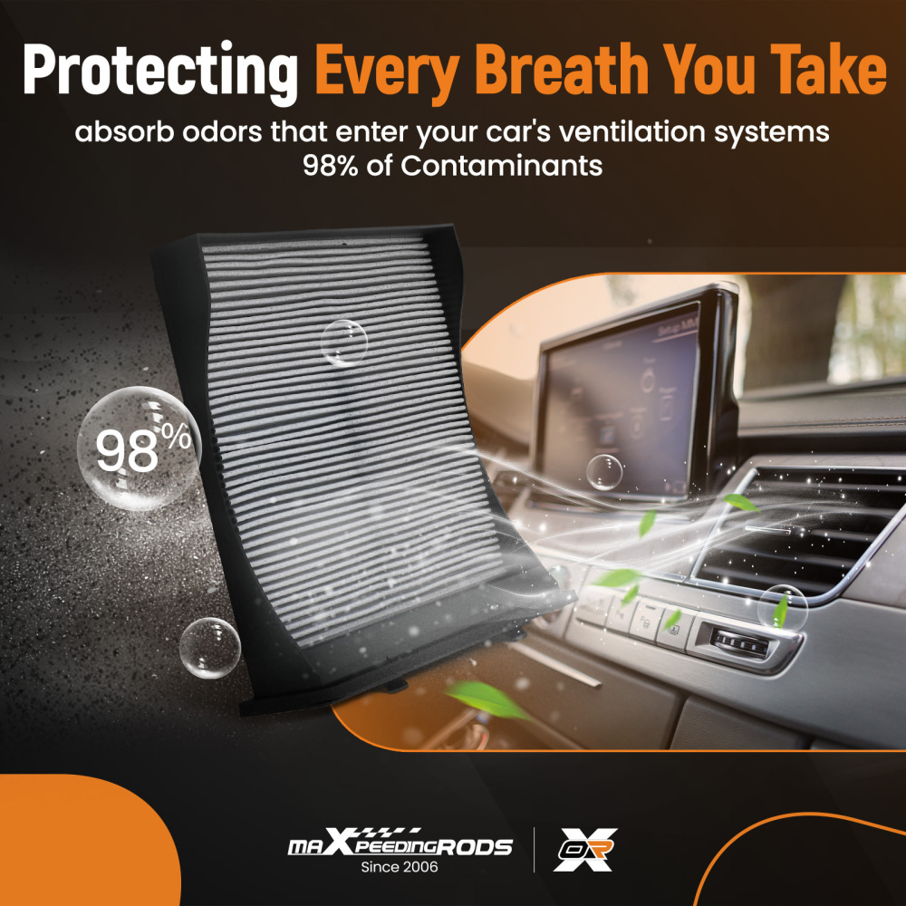 CF10930 Activated Carbon Cabin Air Filter compatible for Subaru Crosstrek/XV 2013-2017