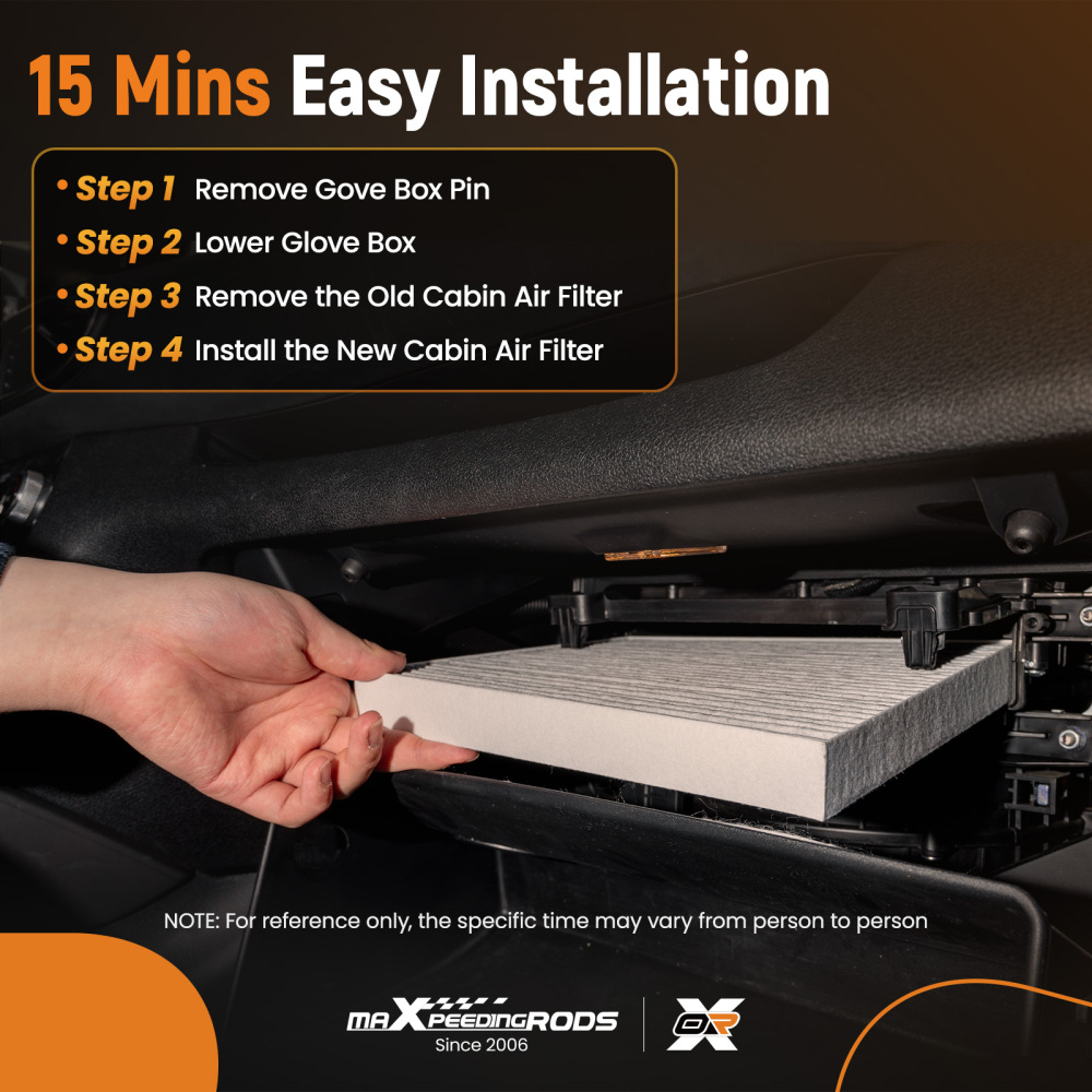 CF10930 Activated Carbon Cabin Air Filter compatible for Subaru Crosstrek/XV 2013-2017