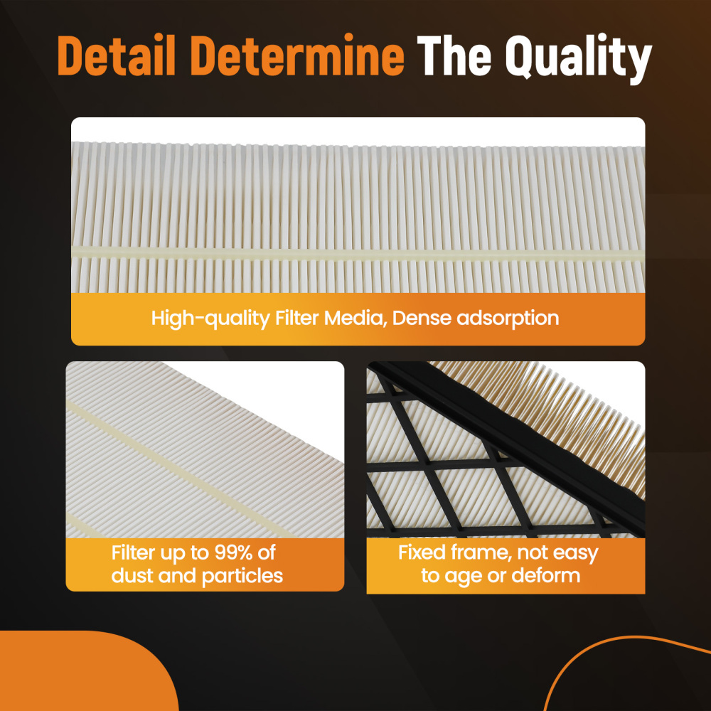 Air Filter compatible for Ford Edge 2.0L 2.7L 3.5L 2015-2024 CA11480 DS739601AC