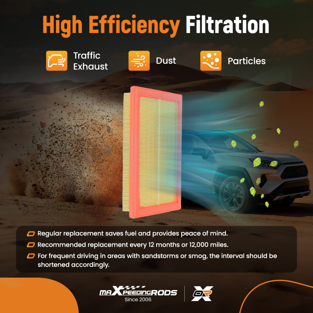 Air Filter compatible for Mercedes-Benz C300/C350e/E300 L4 2.0L 2015-2019 CA11759