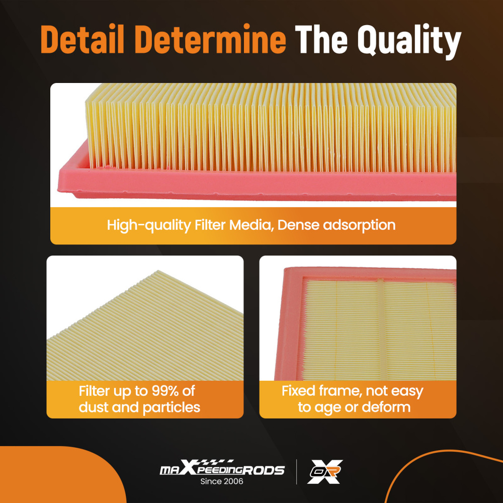 Air Filter compatible for Mercedes-Benz C300/C350e/E300 L4 2.0L 2015-2019 CA11759