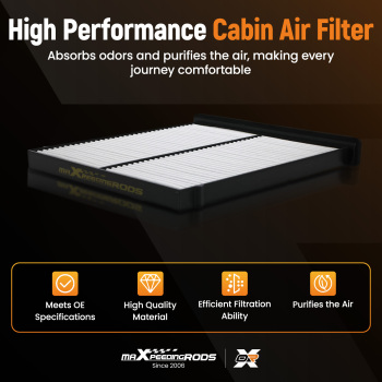 Air Filter Cabin compatible for Mazda CX-5 2013-2025 CAF1907 80004567 Carbon