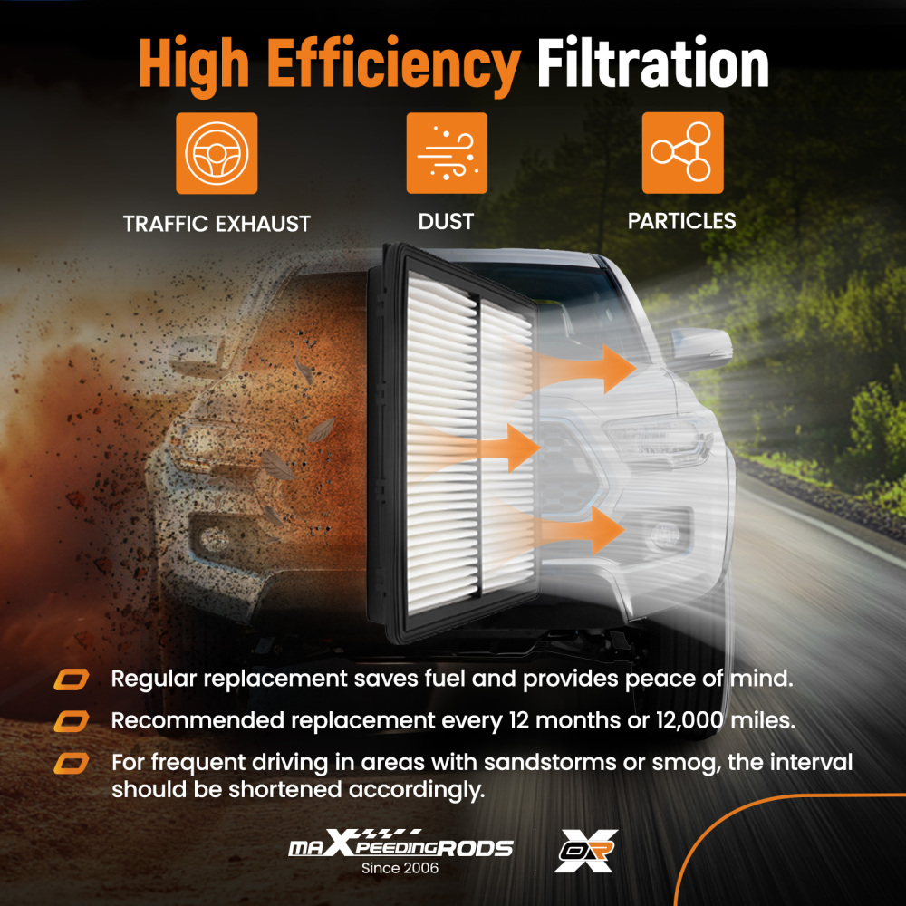 Engine Cabin Air Filter compatible for Hyundai Palisade 2020-2025 3.8L 28113-A9100 WA10271