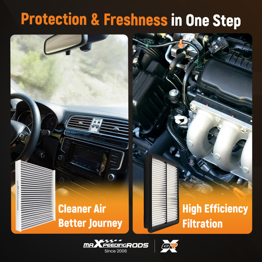 Engine Cabin Air Filter compatible for Hyundai Palisade 2020-2025 3.8L 28113-A9100 WA10271