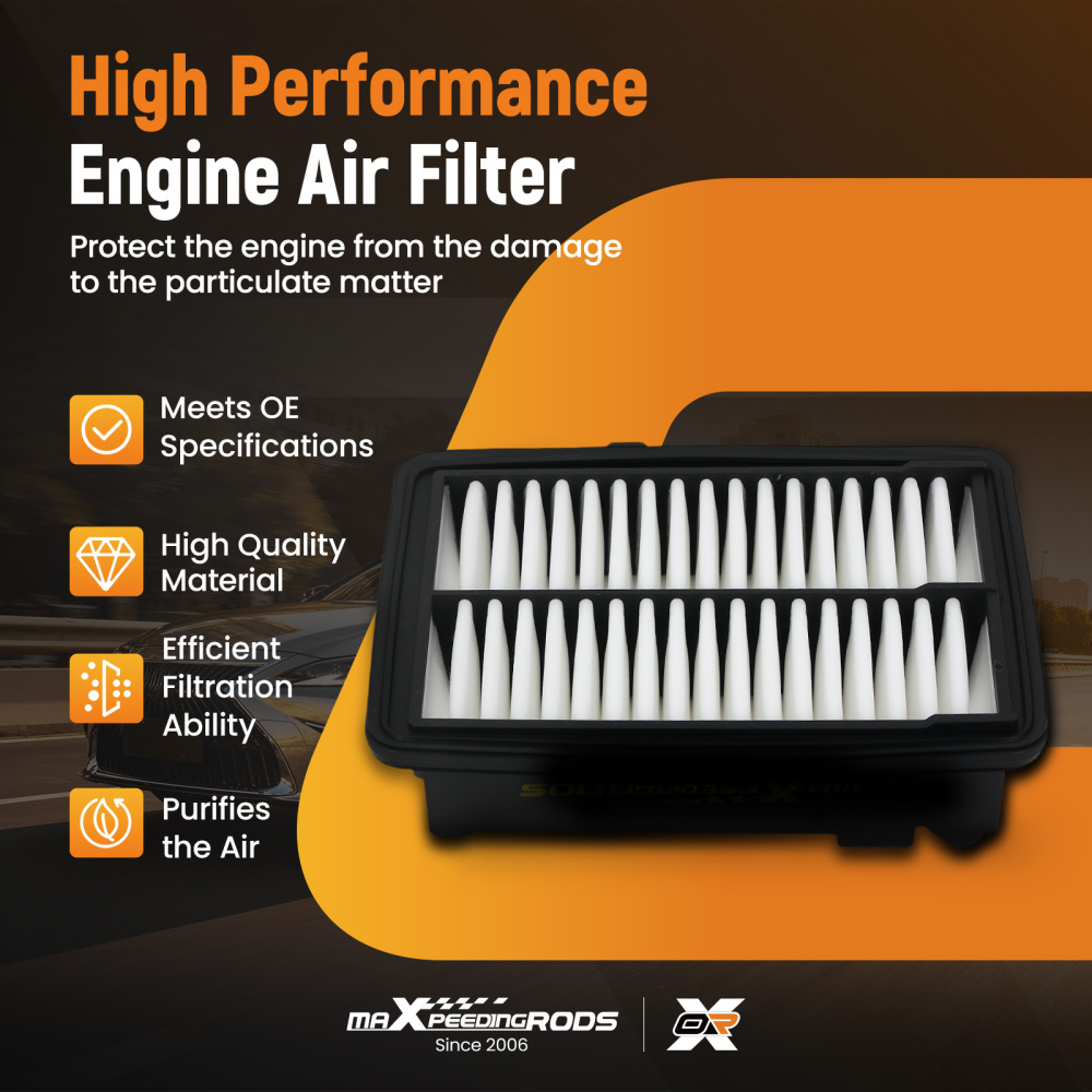 Engine Air Filter compatible for Honda 1.5L 2015-2020 172205R0008 0421900 WA10212 E1331L