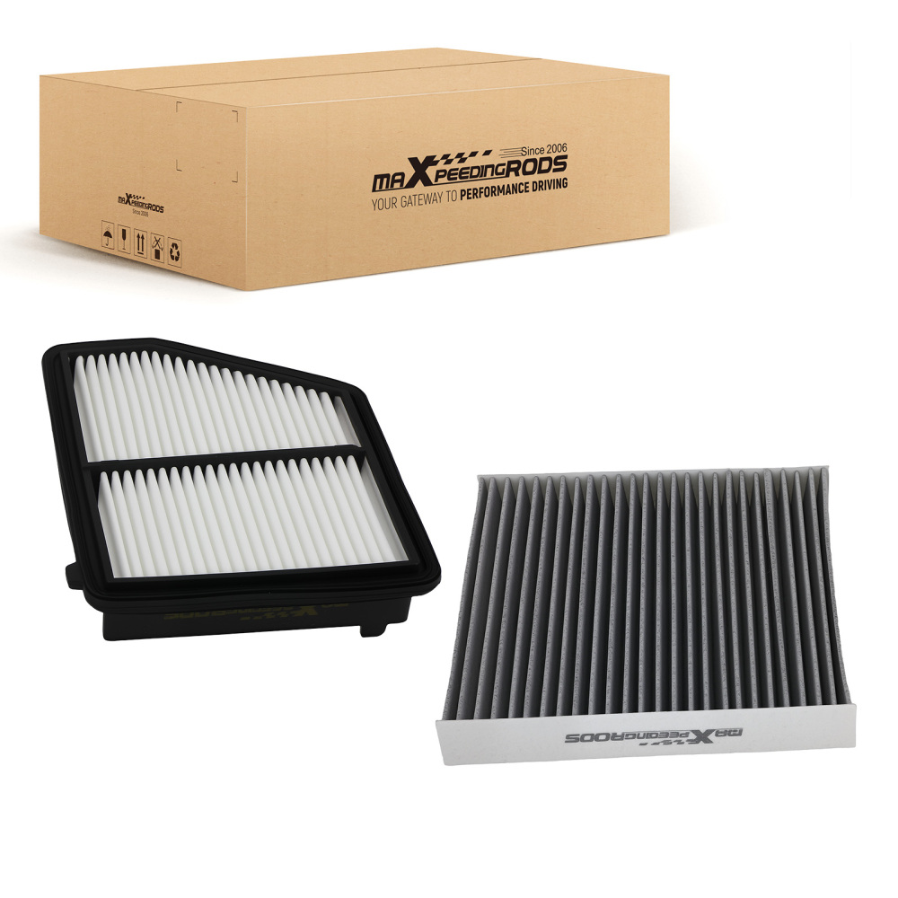 Engine Cabin Air Filter compatible for Honda Civic 2.0L 2016-2026 CA12051 172205BAA00 Front