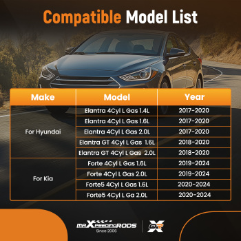 Air Filter Combo compatible for Hyundai Elantra 1.4L 1.6L 2017-2020 97133-F2100