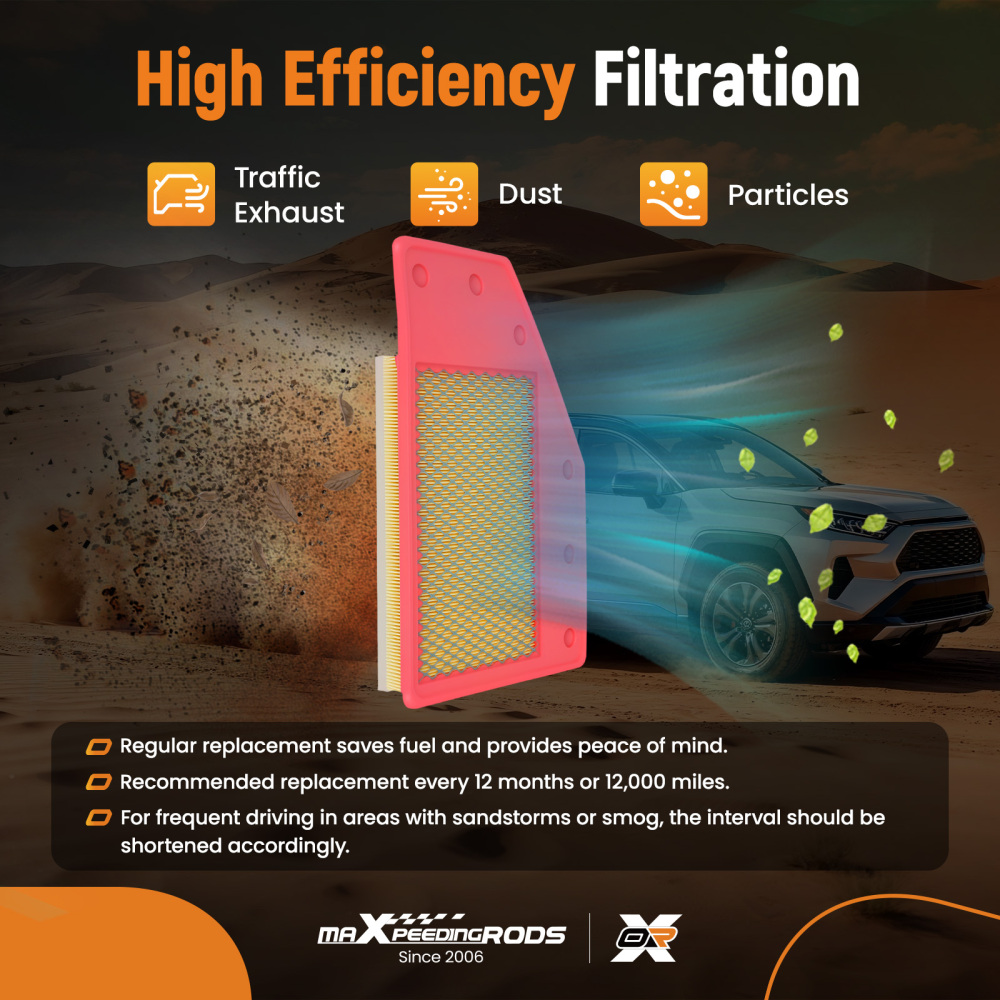 CA12085 Engine Air Filter compatible for Buick LaCrosse 2.5L 18-2019 A3208C AF3208 PA99111