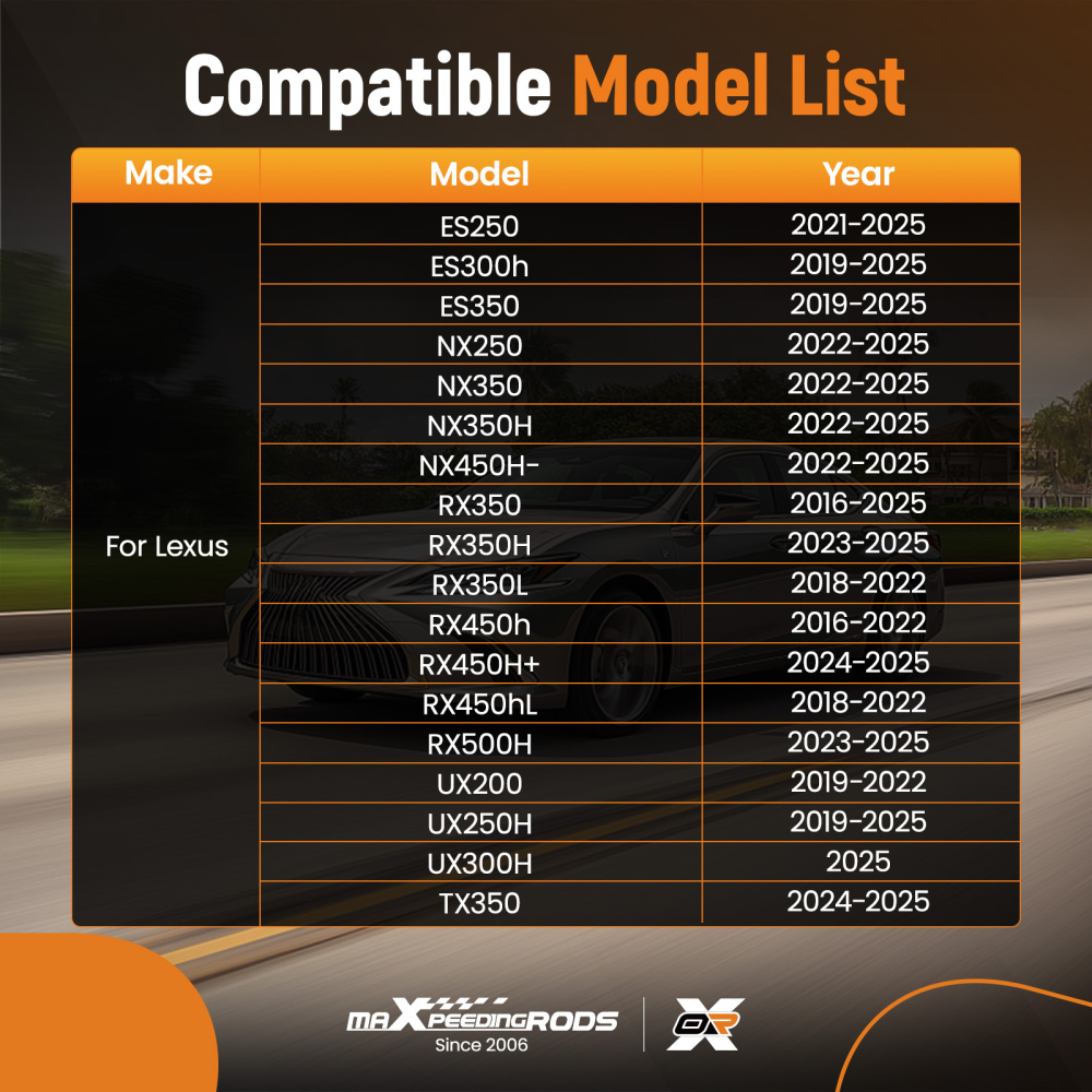 Air Filter compatible for Lexus ES/NX/RX/UX/TX Series 2016-2025 871390E040 2Pack