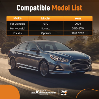 Activated Carbon Cabin Air Filter compatible for Genesis G70 Sonata Optima 97133C1010