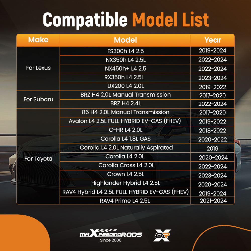 Air Filter compatible for Lexus ES300h 2.5L 2019-2024 CA12289 PA99265 17801-77050