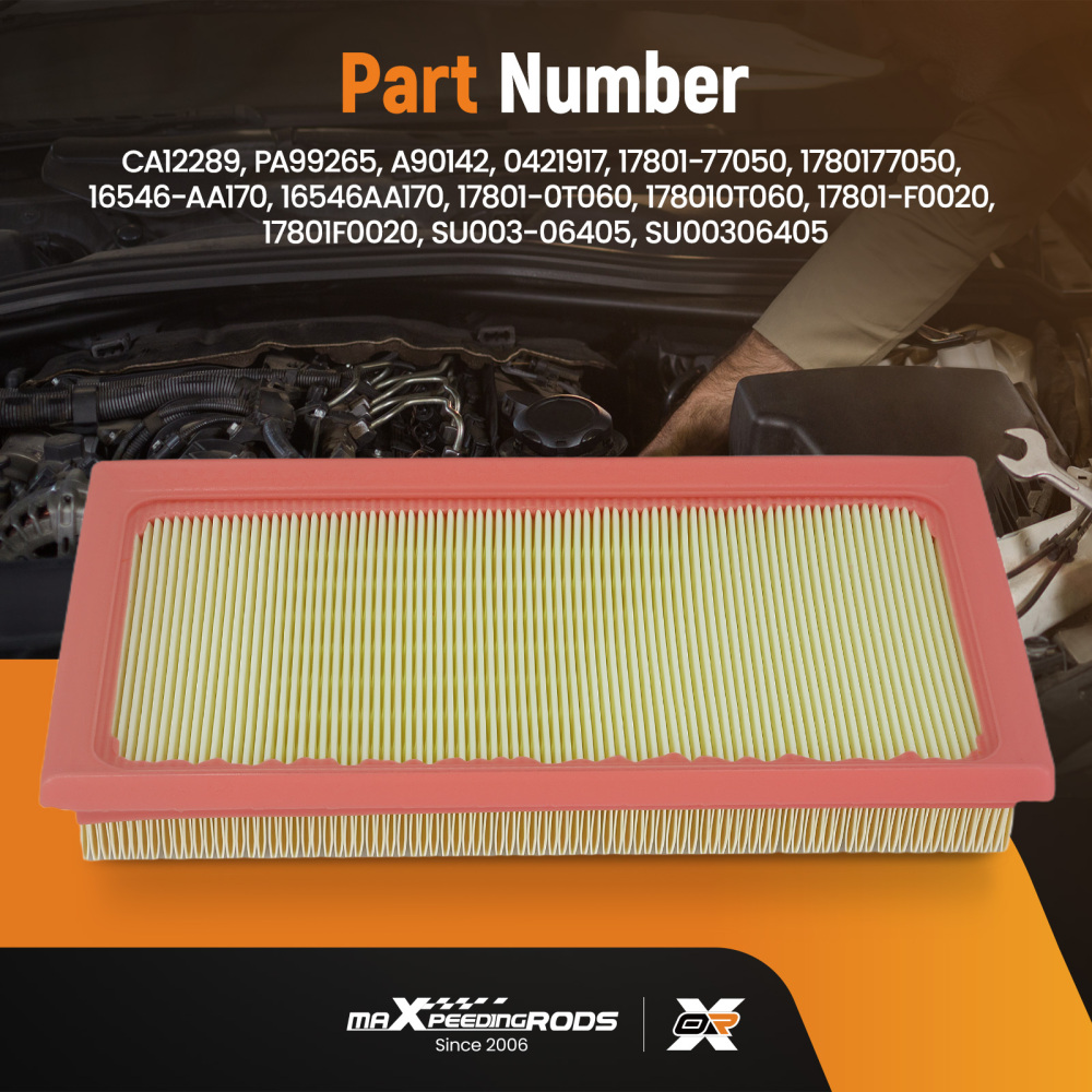 Air Filter compatible for Lexus ES300h 2.5L 2019-2024 CA12289 PA99265 17801-77050