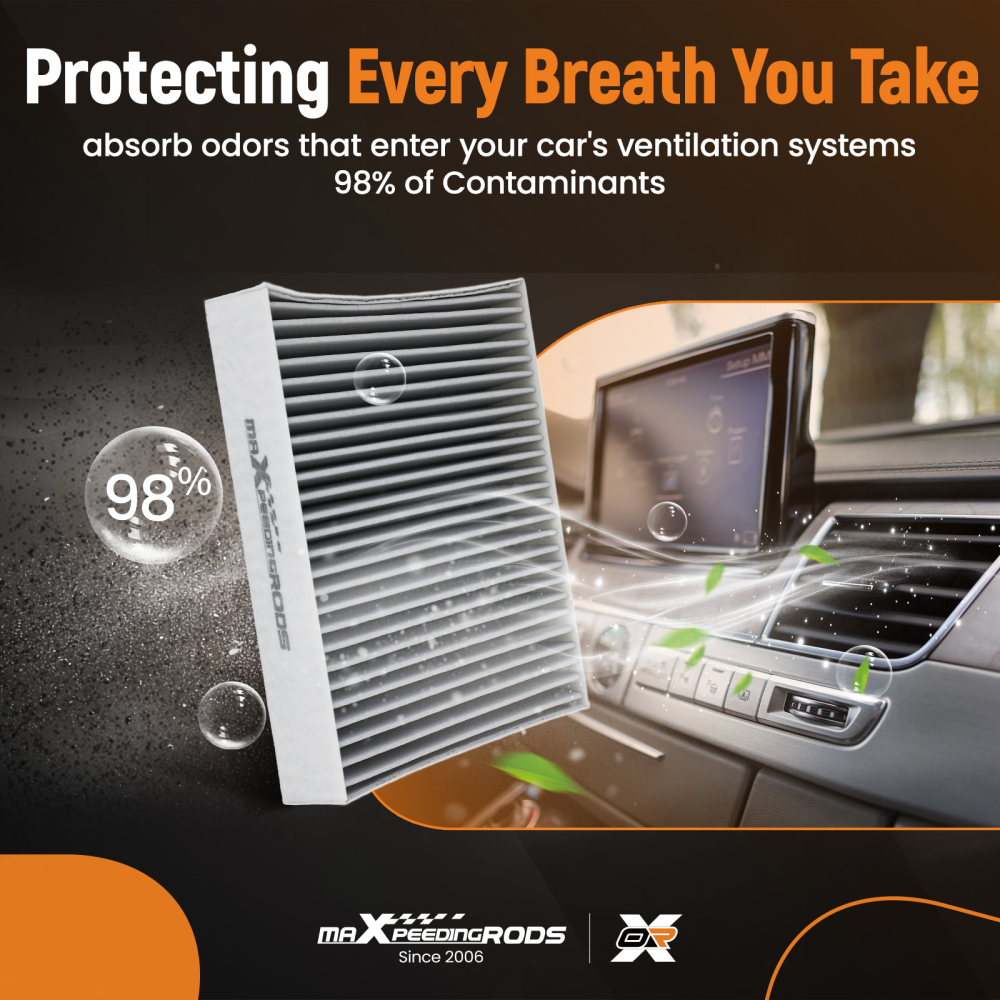 Carbon Cabin Air Filte compatible for INFINITI QX50 19-2025 compatible for Nissan Altima 278915RB0A