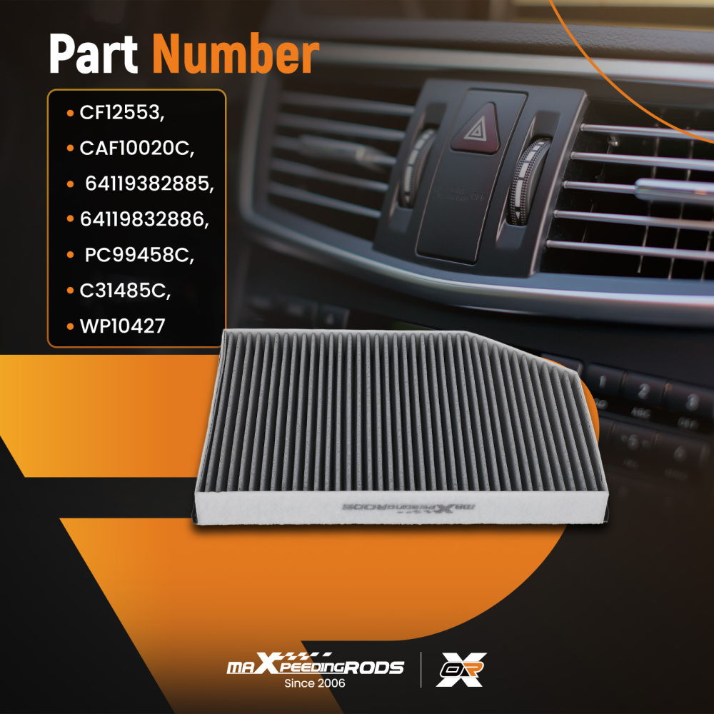 Cabin Air Filter compatible for BMW 230i 430i M240i 2021-2023 CF12553 WP10427