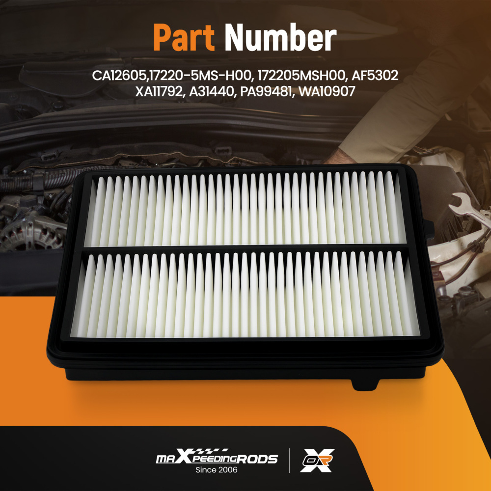 Air Filter compatible for Acura RDX 2.0L 2019-2025 17220-5MS-H00 A31440 WA10907 CA12605