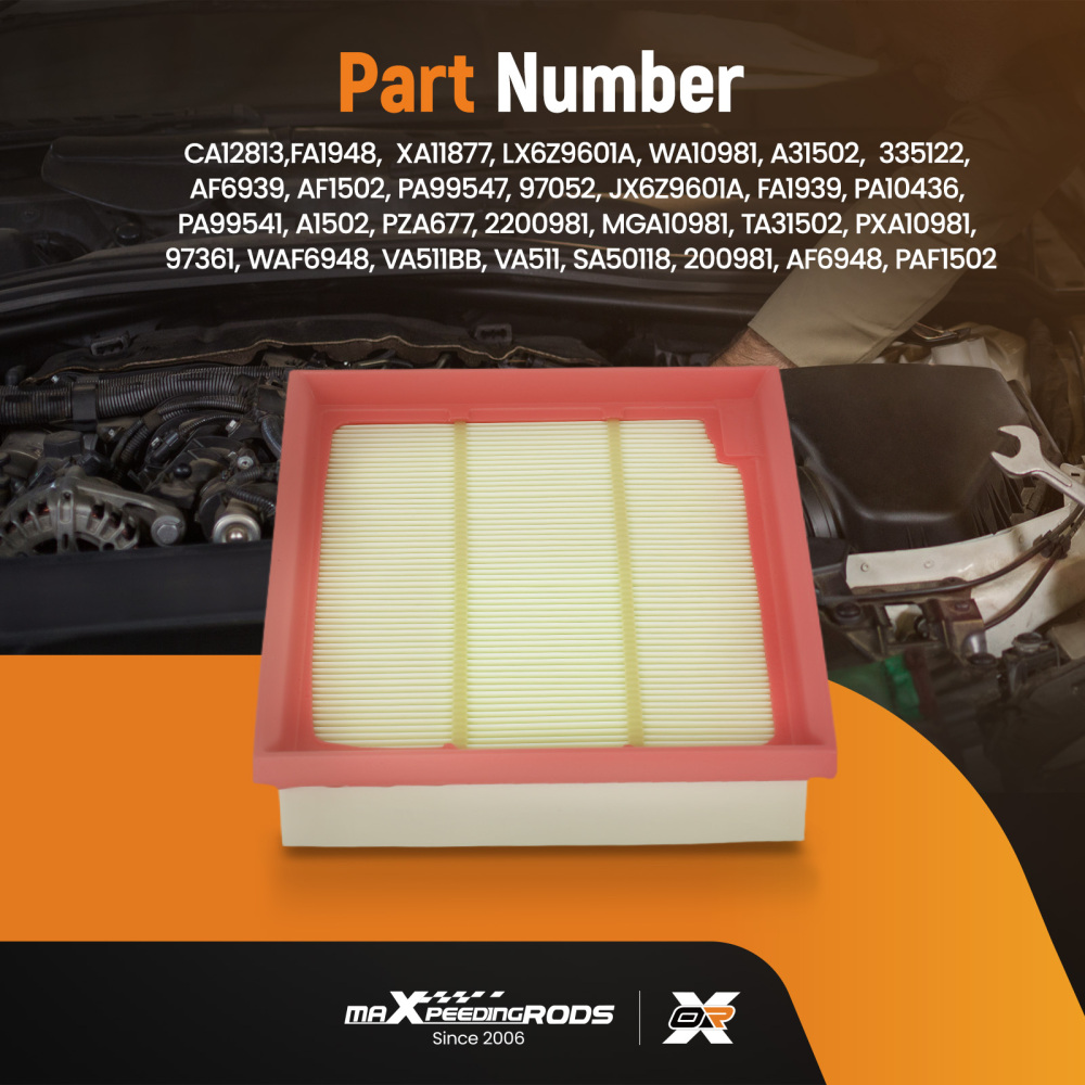 Engine Air Filter compatible for Ford Escape FHEV L4 2.5L 2020-2024 FA1948 PXA10981