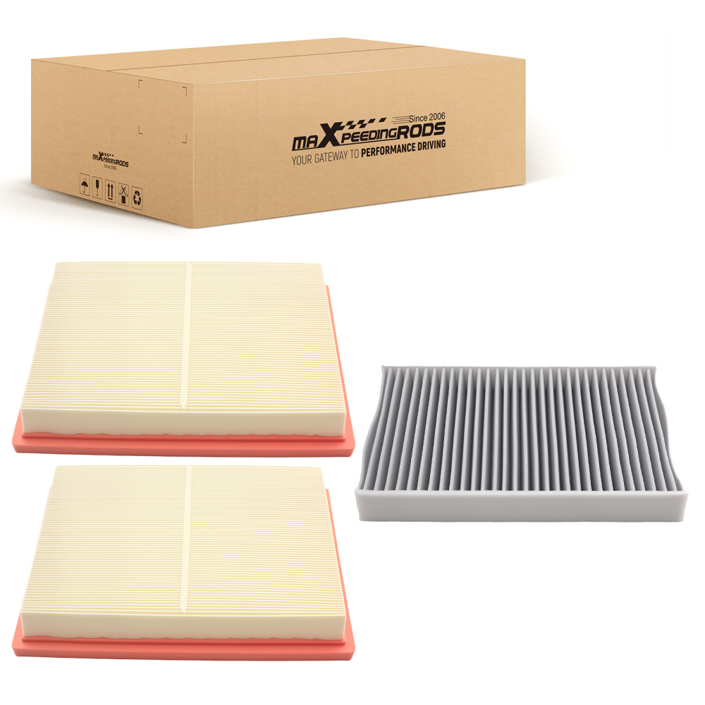 3Pcs Filter Kit compatible for Toyota Tundra 3.4L Hybrid 2022-2025 CA12963 WA11653