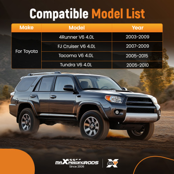 1pc Engine Air Filter compatible for Toyota 4Runner FJ Cruiser compatible for Tacoma CA9683 17801-0P010