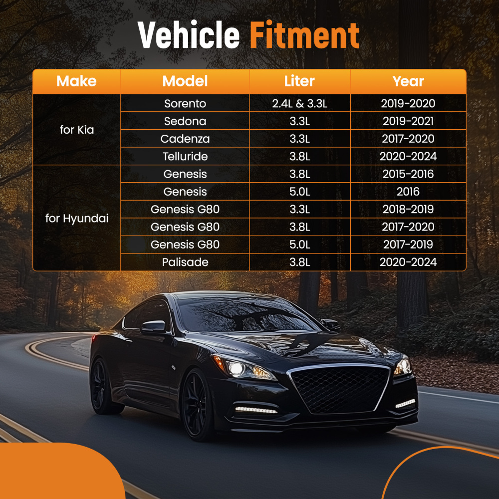 Oil Filter Housing compatible for Kia Sorento 2.4L 3.3L 2019-2020 263003LAA0 Aluminum