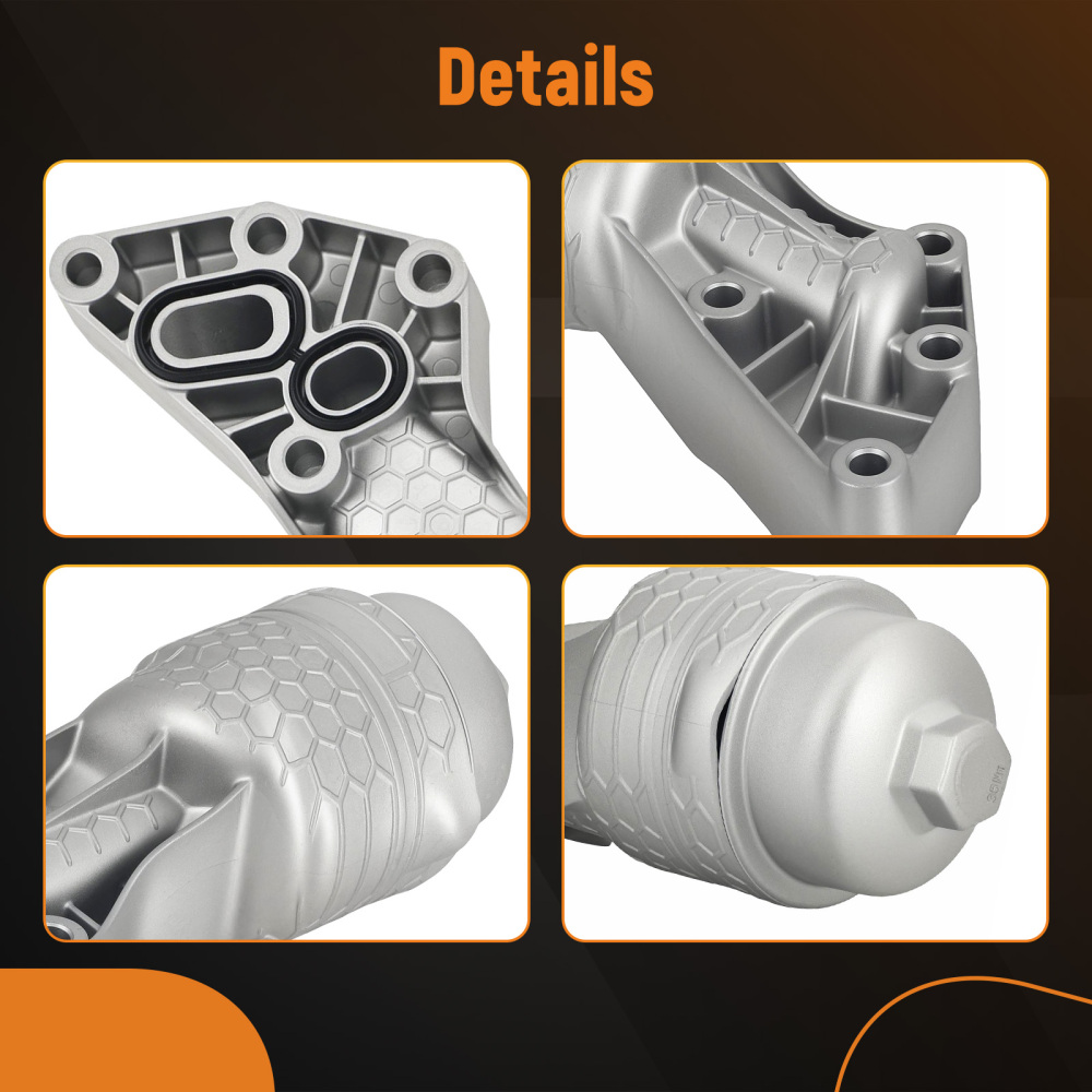 Oil Filter Housing compatible for Kia Sorento 2.4L 3.3L 2019-2020 263003LAA0 Aluminum