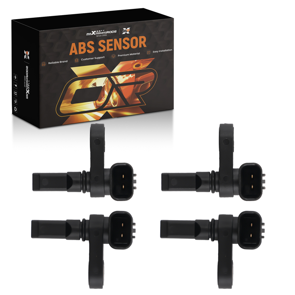 4x ABS Wheel Speed Sensor FrontRear RL for 2005-2022 compatible for Toyota Tacoma 4Runner