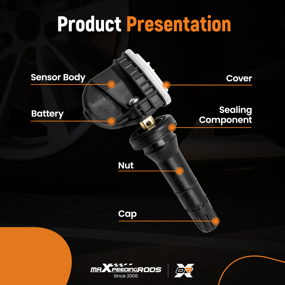 1pcs TPMS Tyre Tire Pressure Sensor compatible for Opel Astra Insignia Corsa Mokka 13506028