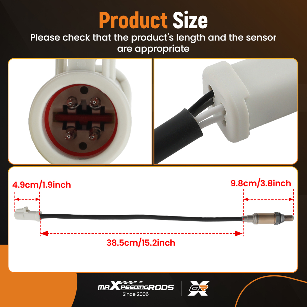 O2 Air Fuel Ratio Lambda Oxygen Sensors compatible for Ford F-150 King Ranch 4.6L 2001 4x