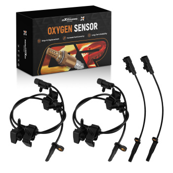 4PCS ABS Wheel Sensor Kit compatible for Cadillac SRX 2010-16 compatible for Saab 9-4X 532486 15921849