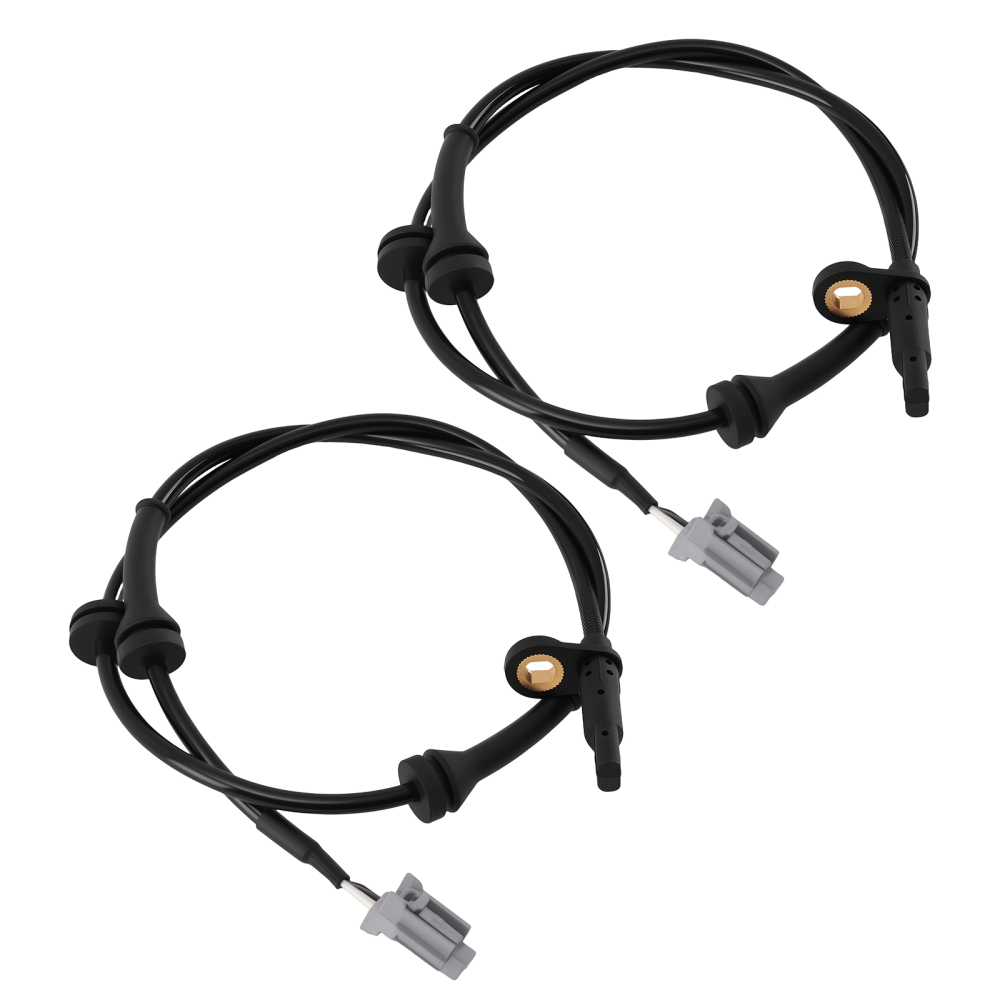 Front Left Right ABS Wheel Speed Sensors compatible for NISSAN X-TRAIL SLX 4WD 2.5L 2008-12