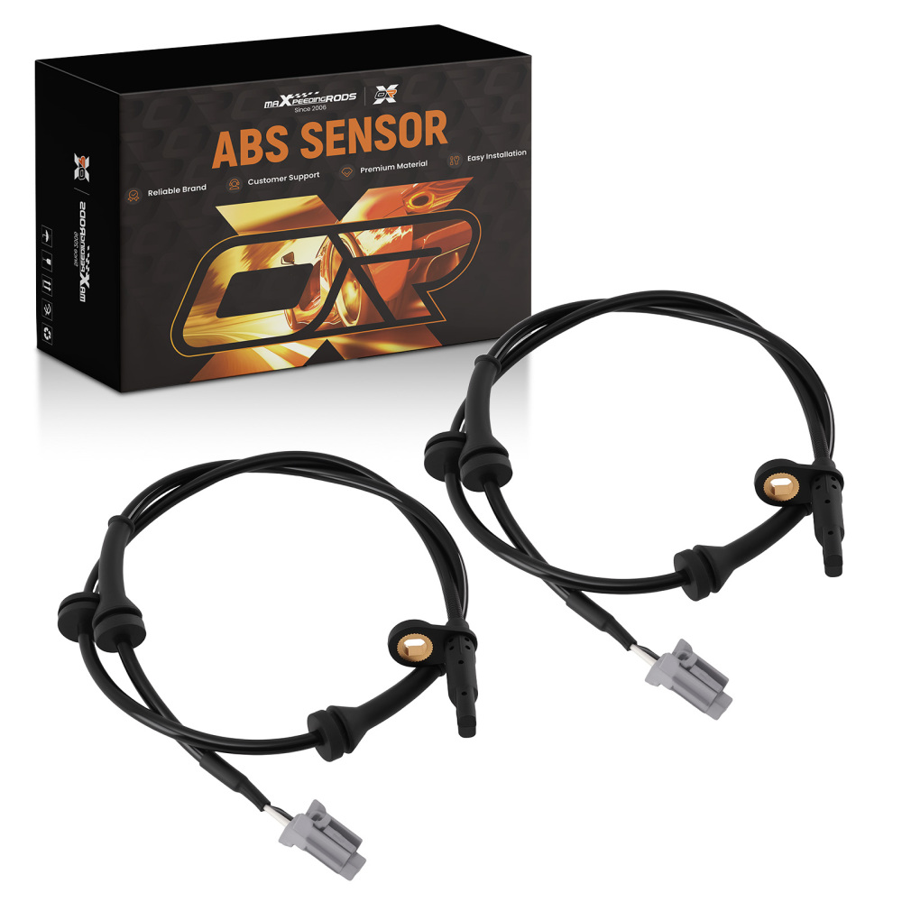 Front Left Right ABS Wheel Speed Sensors compatible for NISSAN X-TRAIL SLX 4WD 2.5L 2008-12
