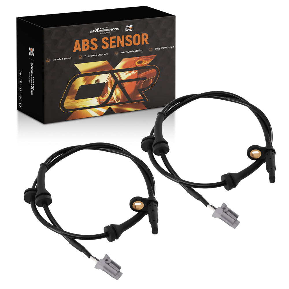 Front Left Right ABS Wheel Speed Sensors compatible for NISSAN X-TRAIL SLX 4WD 2.5L 2008-12