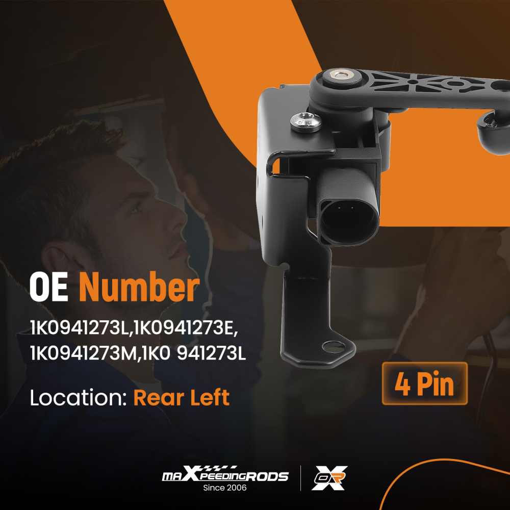 Sensore Di Livello Regolazione Profondità Luci compatibile per VW Golf compatibile per Audi A3 Q3 compatibile per Seat Skoda