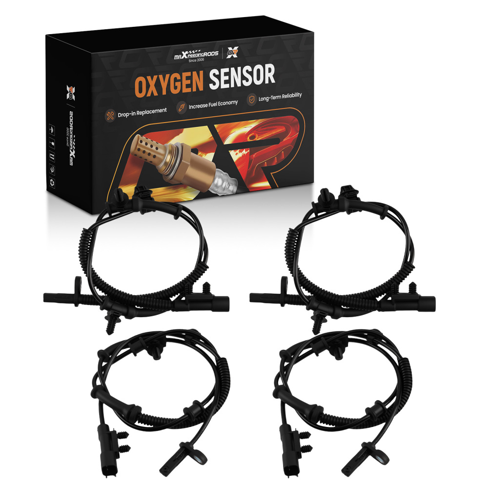 4X ABS Wheel Speed Sensor Front Rear compatible for Dodge Durango/Grand Cherokee 2ABS2404