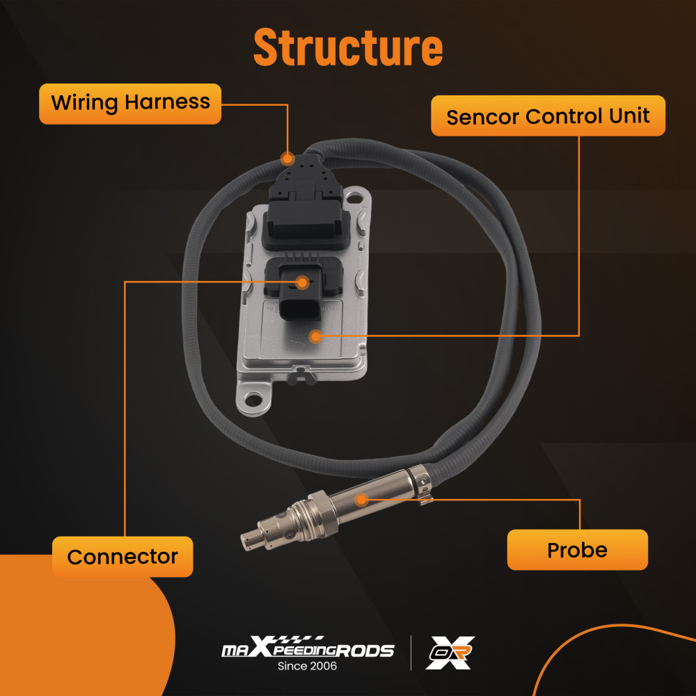 Nox Sensor A0101531528 compatible for Mercedes-Benz Actros Atego Citan Euro6 Trcuk