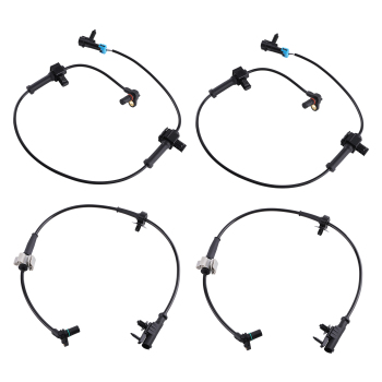 4Pcs ABS Wheel Speed Sensor Front Rear compatible for Chevy Silverado 1500 compatible for GMC Sierra 1500