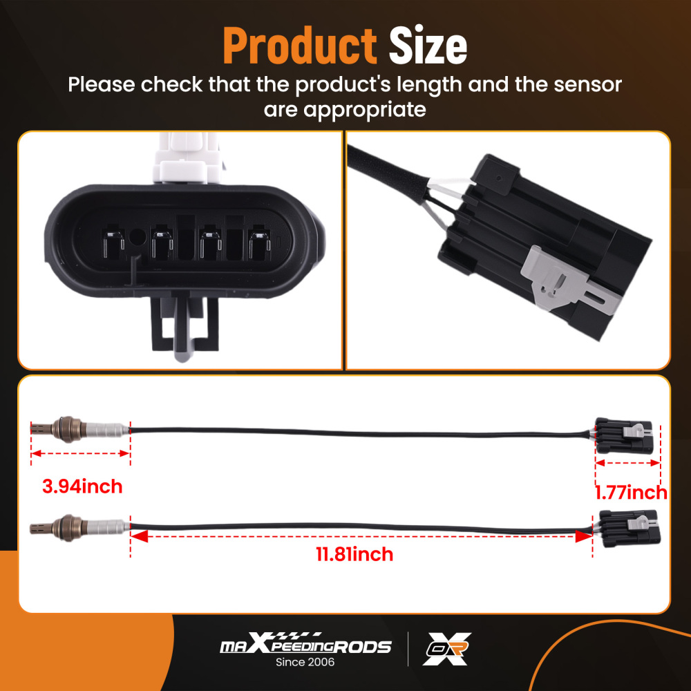 O2 Sensor Set compatible for Acura SLX compatible for Cadillac Escalade 1998-2000 234-4012 19178918