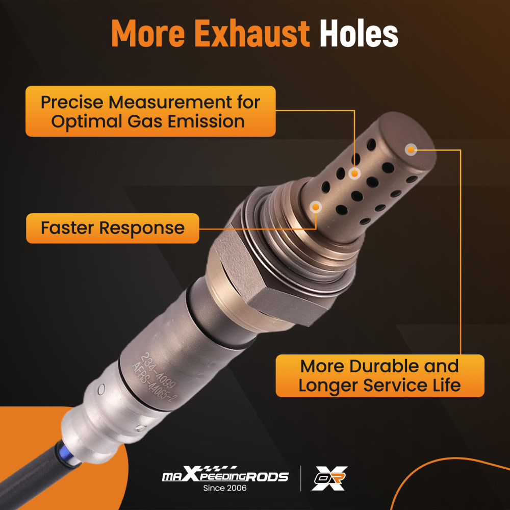 Set of 2 O2 Sensors Up+Down compatible for Honda Civic HX 1.6L D16Y5 1996-2000 234-4065