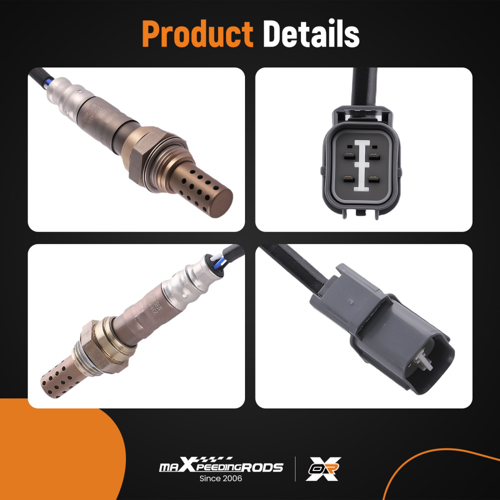 Set of 2 O2 Sensors Up+Down compatible for Honda Civic HX 1.6L D16Y5 1996-2000 234-4065