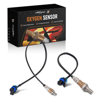 2x Up+Down Oxygen Sensor compatible for Buick Allure V8 5.3L 2008-2009 Upstream Downstream