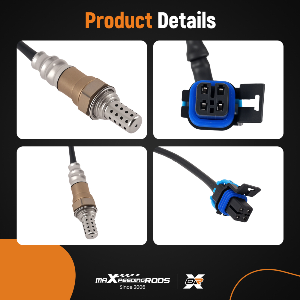 2x Up+Down Oxygen Sensor compatible for Buick Allure V8 5.3L 2008-2009 Upstream Downstream