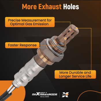 Upstream + Downstream Oxygen O2 Sensor compatible for Honda Civic L4-1.7 D17A7 234-4123