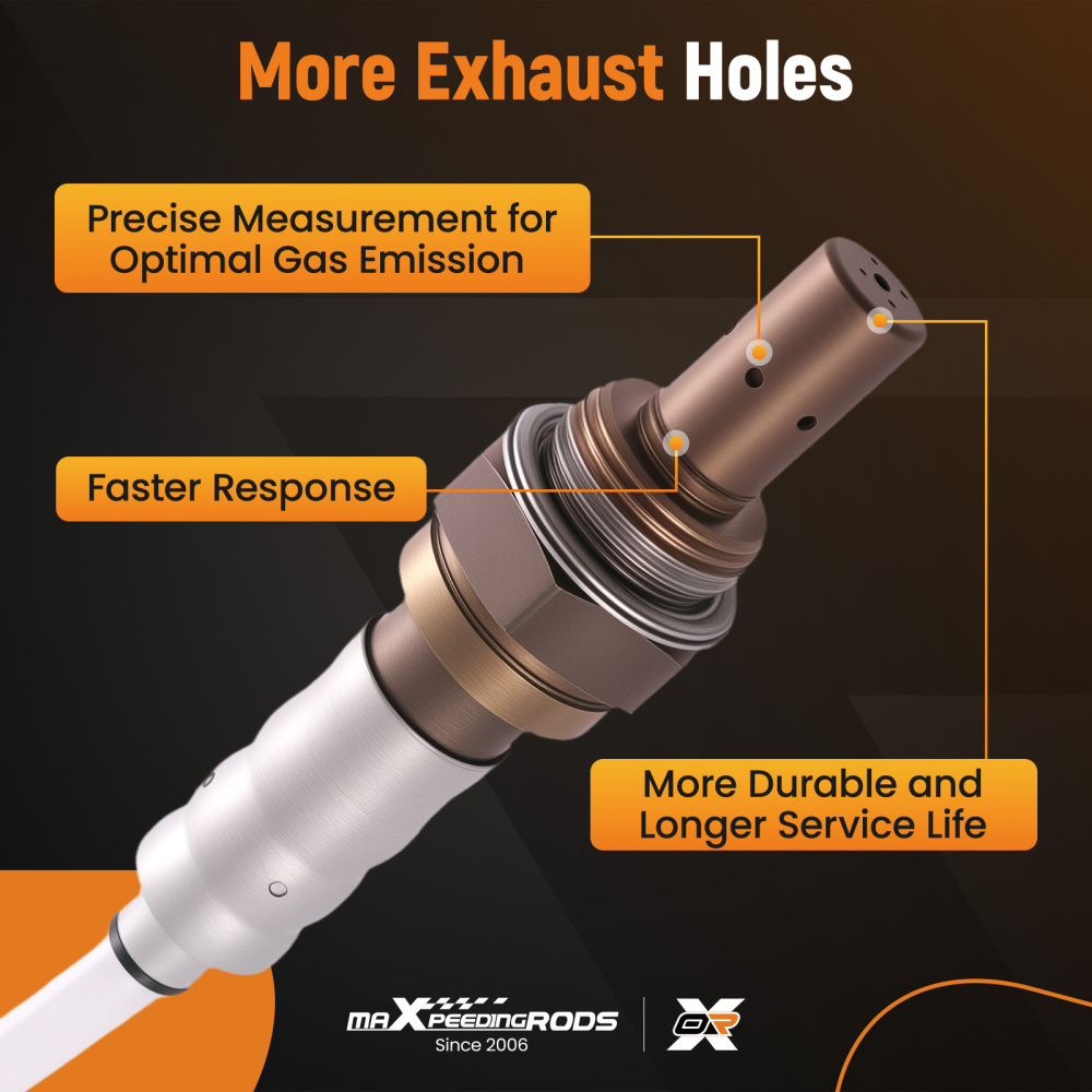 2PC Up+Down Oxygen Sensors compatible for Ford Focus 2.0L 2006-2011 2344107 2344370